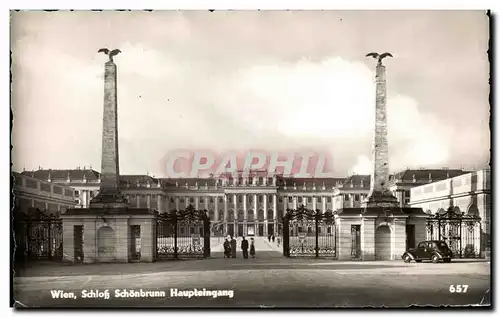 Cartes postales Wien Schonbrunn Haupteingang