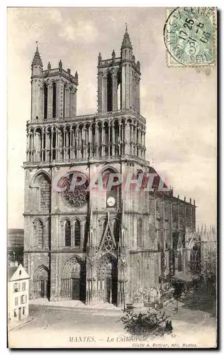 Cartes postales Nantes La Cathedrale