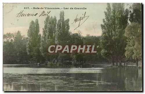 Cartes postales Bois De Vincennes lac De Granville