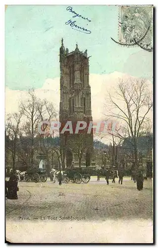 Cartes postales Paris La Tour Saint Jacques