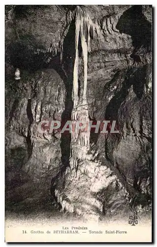 Ansichtskarte AK Grottes de Betharram Torsade Saint pierre