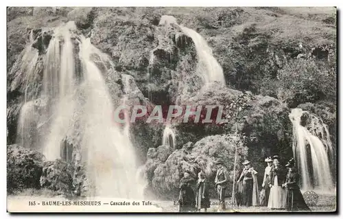 Ansichtskarte AK Baume Les Messieurs Cascades Des Tufs