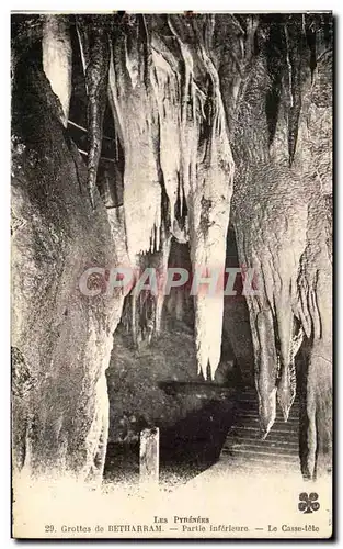 Ansichtskarte AK Grottes de Betharram Le casse tete