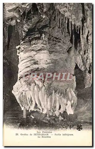 Cartes postales Grottes De Betharram Partie Inferieure Le Bourdon