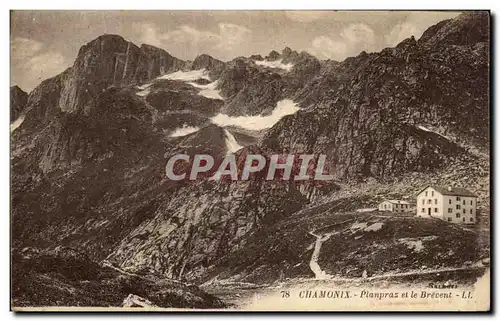 Ansichtskarte AK Chamonix Planpraz et Le Brevent
