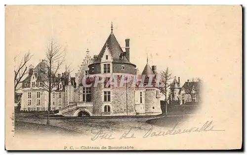 Cartes postales Chateau De Bonnetable