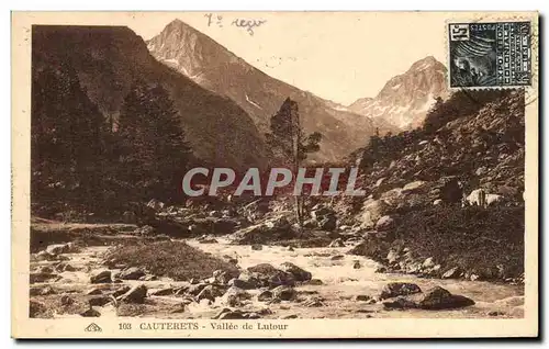 Ansichtskarte AK Cauterets Vallee de Lutour