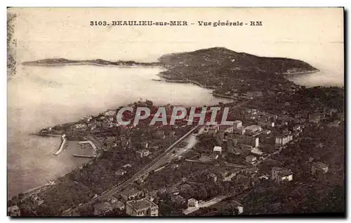 Cartes postales Beaullieu Sur Mer Vue Generale