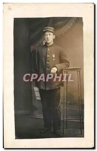 CARTE PHOTO Soldat Militaria