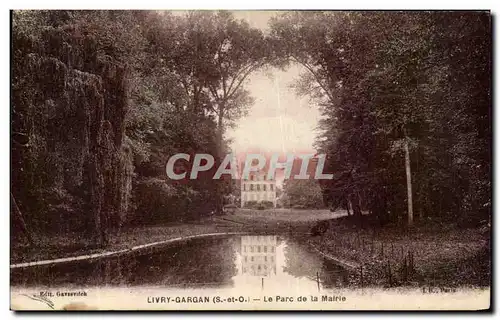 Cartes postales Livry Gargan Le Parc de La Mairle