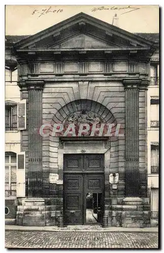 Ansichtskarte AK Vieux Saint Denis Porte de l ancien couvent des Ursulines