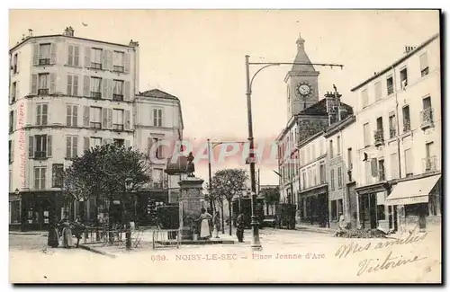 Cartes postales Noisy Le Sec place Jeanne d Arc
