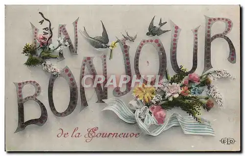 Cartes postales Bonjour de la Courneuve