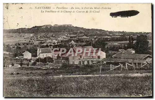 Ansichtskarte AK Nanterre Panorama Au Loin le Fort du Mont Valerien La Fouilleuse et le champ de courses de Saint