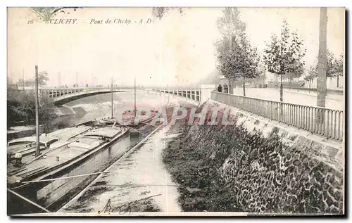 Cartes postales Clichy Pont de Chichy Peniches