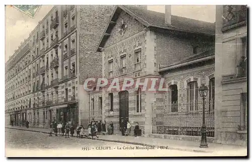 Ansichtskarte AK Clichy La Creche Municipale Enfants