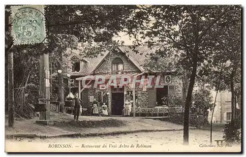Cartes postales Robinson Restaurant du Vrai arbre de Robinson