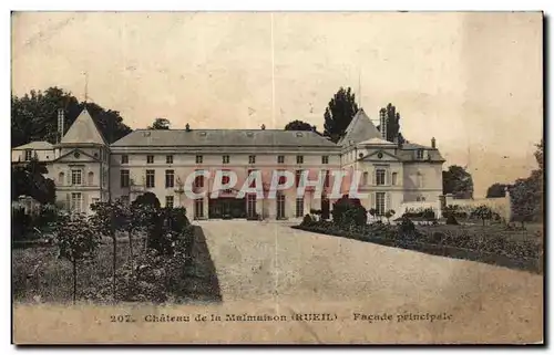 Ansichtskarte AK Rueil Chateau de la Malmaison Facade Principale