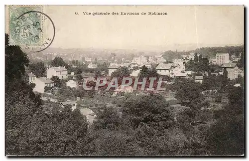 Cartes postales Rebinson Vue Generale des Environs