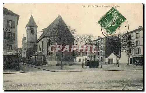 Cartes postales Puteaux Abside de L Eglise