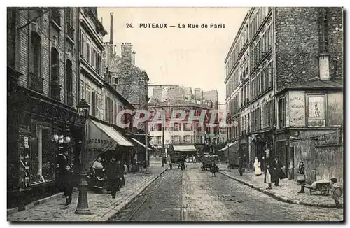 Cartes postales Puteaux La Rue de Paris