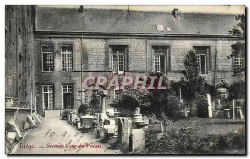 Cartes postales Liege Seconde Cour du Palais