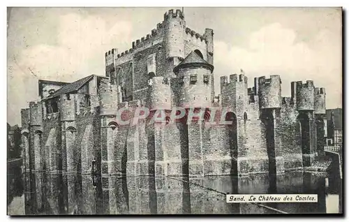 Cartes postales Gand Le Chateau des Comtes