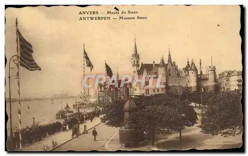 Cartes postales Anvers Musee du Steen