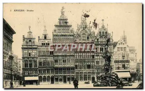 Cartes postales Anvers Brabo