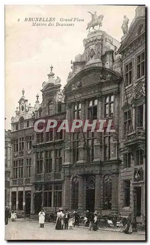 Ansichtskarte AK Bruxelles Grand Place Maison de Brasseurs