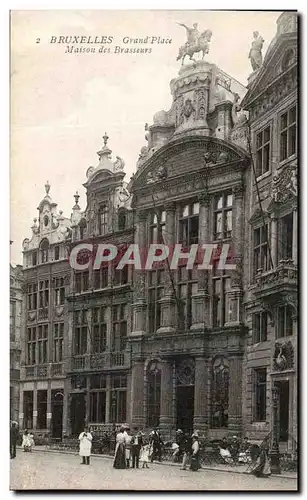 Cartes postales Bruxelles Grand Place Maison de Brasseurs