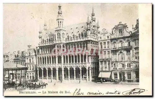 Cartes postales Bruxelles La Maison du Roi