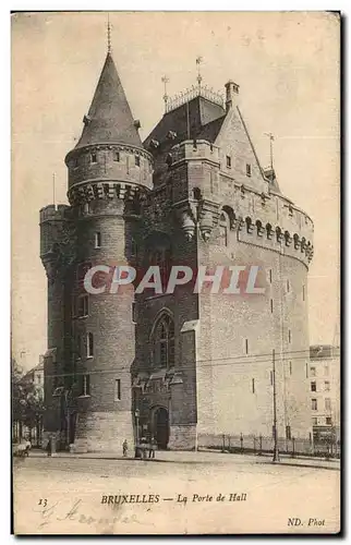 Cartes postales Bruxelles La Porte de Hall