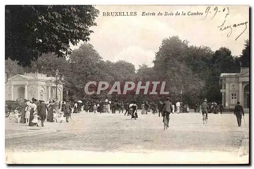 Ansichtskarte AK Bruxelles Entree de Bois de La Cambre