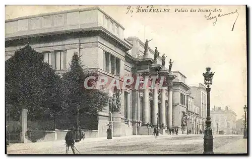 Ansichtskarte AK Bruxelles Palais Des Beaux Arts