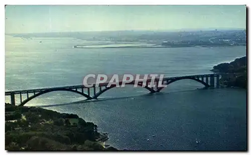 Cartes postales moderne La Bretagne En Couleurs Plougastel Daoulas Le pont Albert Louppe