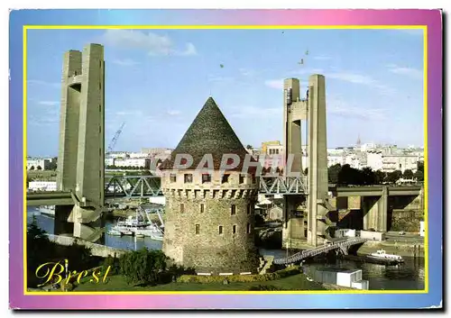 Cartes postales moderne Brest Grand port de guerre La tour de la Motte Tanguy