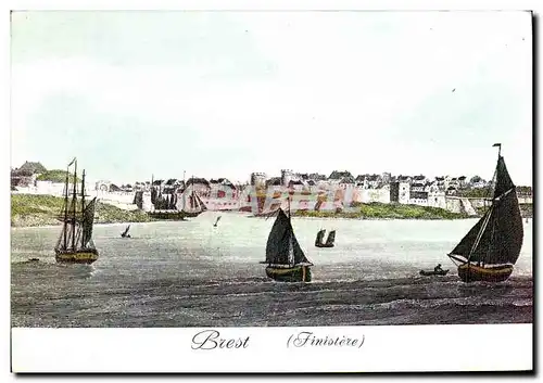 Cartes postales moderne Brest Bateaux