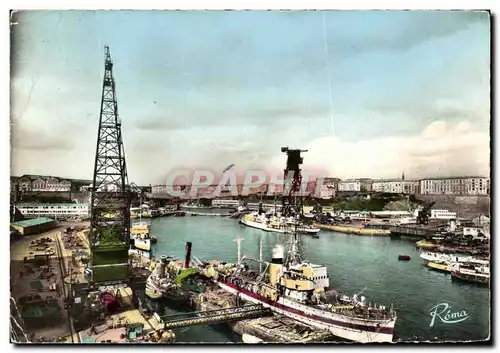 Cartes postales La Bretagne En Couleurs Brest L Arsenal Bateau