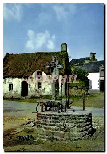 Cartes postales moderne Chaumieres De Bretagne