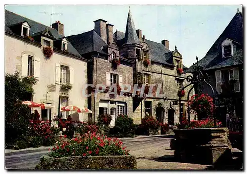 Moderne Karte Maisons Fleuries de Bretagne