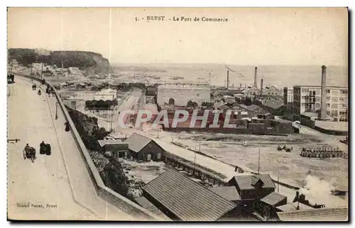 Cartes postales Brest Le Port De Commerce