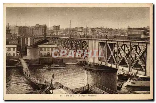 Cartes postales Brest Le Pont National