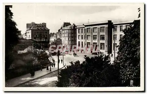 Cartes postales moderne Brest Place Anatole France Et La Poste