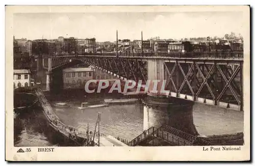 Cartes postales Brest Le Pont National