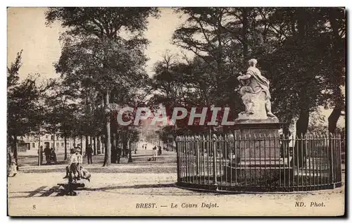 Cartes postales Brest Le Cours Dajot