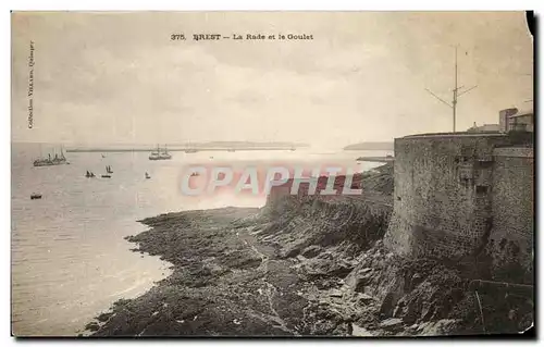 Cartes postales Brest La Rade Et Le Goulet