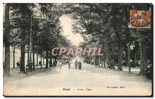 Cartes postales Brest Cours D Ajot