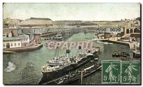 Cartes postales Brest Pont national