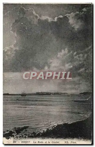 Cartes postales Brest La Rade Et Le Goulet